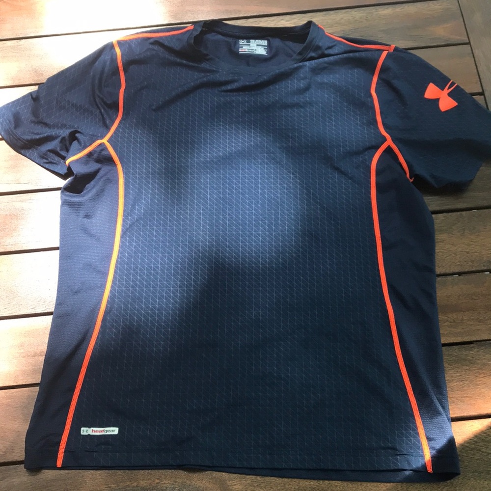 Under Armour Navy and Orange 2XL Men’s shirt